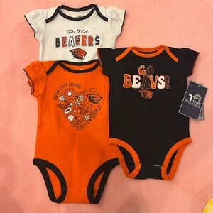Oregon State bodysuits- 3 pack
